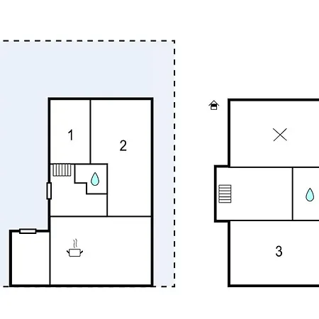 2 Bedroom In Dom wakacyjny Hemmet